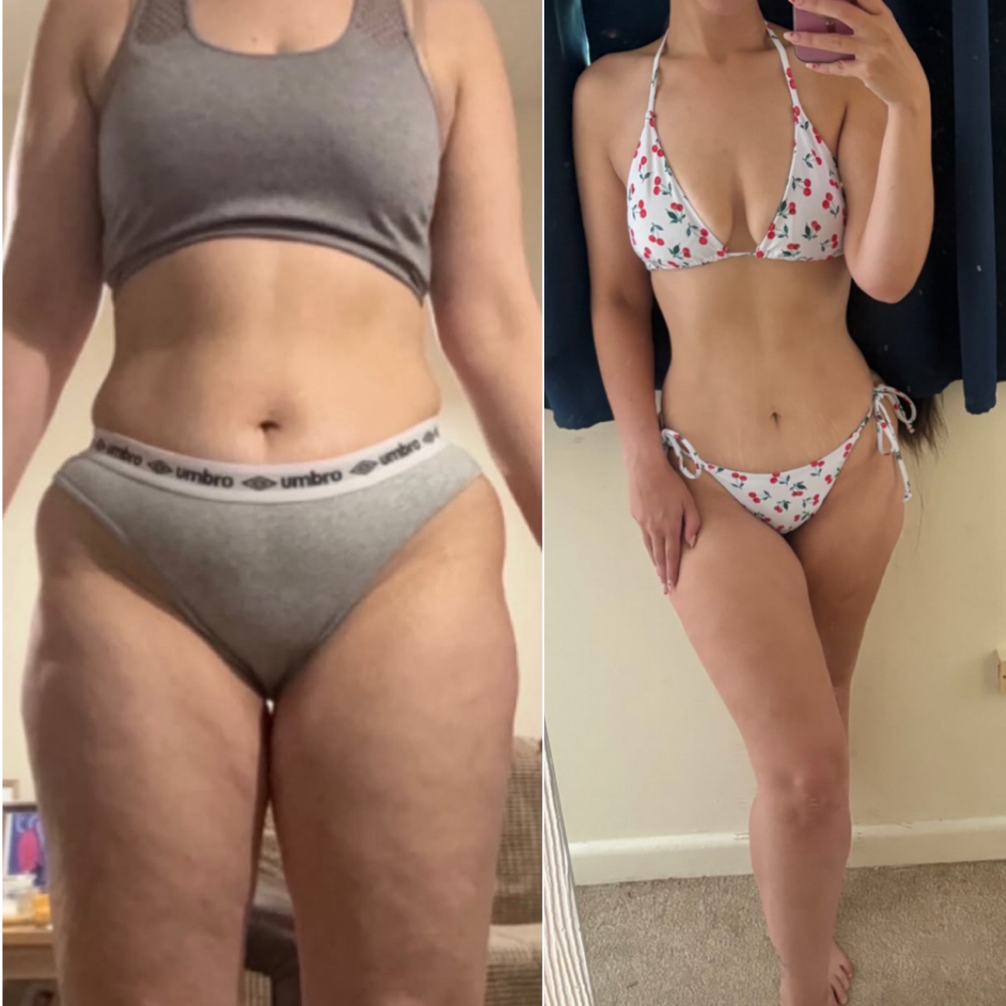 RH Fitness client transformation 3, showing their progress photos
